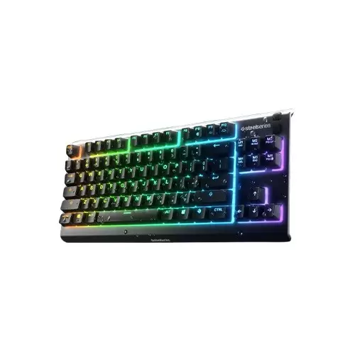SteelSeries Apex 3 TKL RGB Water Resistant Quiet Tenkeyless Keyboard-gallery-1