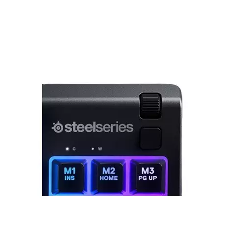 SteelSeries Apex 3 TKL RGB Water Resistant Quiet Tenkeyless Keyboard-gallery-3
