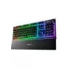 SteelSeries Apex 3 RGB Water Resistant Whisper Quiet Keyboard-1