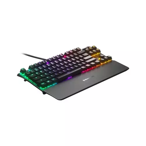 SteelSeries Apex 7 TKL Mechanical Tenkeyless Gaming Keyboard with Smart Display - 2