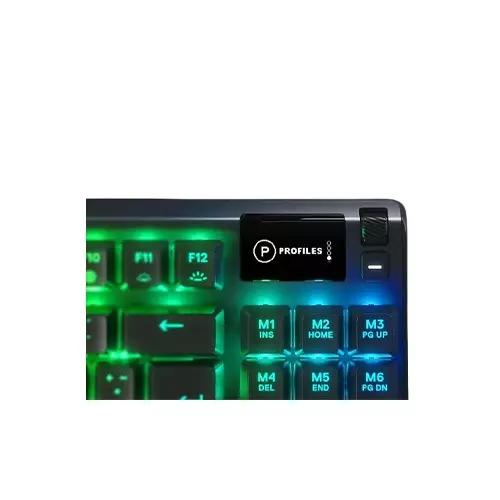 SteelSeries Apex 7 TKL Mechanical Tenkeyless Gaming Keyboard with Smart Display - 4