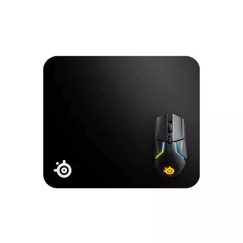 SteelSeries QcK Heavy Medium Extra Thick Micro Woven Gaming Mouse Pad-gallery-1