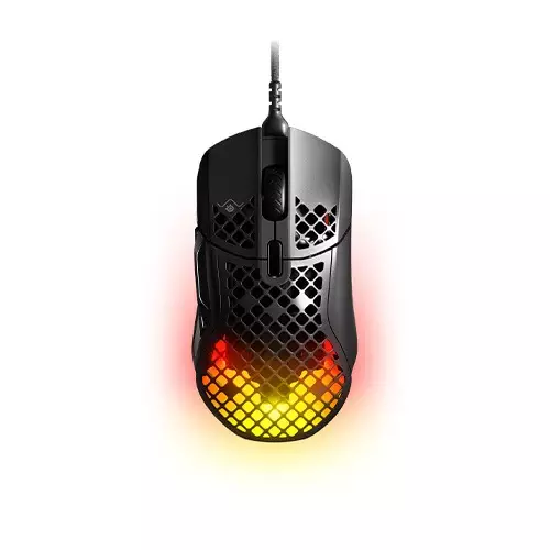 SteelSeries Aerox 5 Wired Holey RGB 18K DPI Ultra-lightweight Gaming Mouse