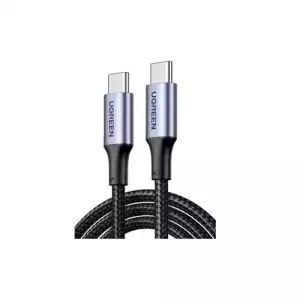 UGREEN L502 100W 1M Braided Fast Charging  Type-C to Type-C Cable (Space Gray)