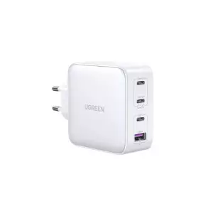 UGREEN Nexode 100W USB-C PD GaN 4-Port Wall Charger (White)