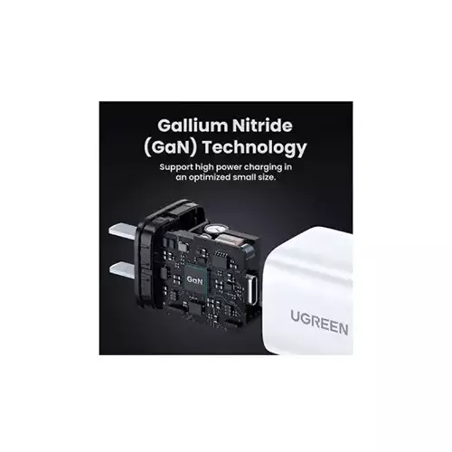 Ugreen CD319 Nexode 30W USB-C GaN PD Fast Charger White (15326) - 1