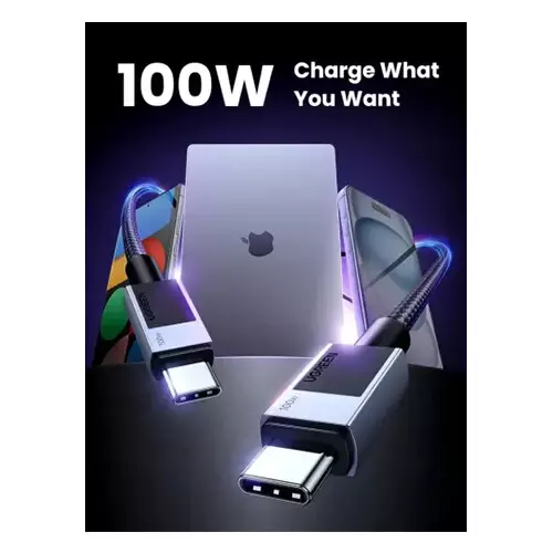 Ugreen L512 (45064) 2M 100W Fast Charging USB-C to USB-C Cable - 2