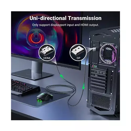 UGREEN DP119 (15774) 2M 4K DP to HDMI Cable-gallery-2