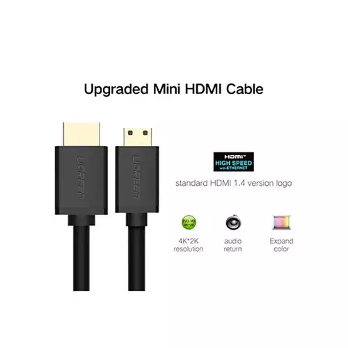 UGREEN HD108 (11167) 1.5M  Mini HDMI to HDMI Cable-gallery-2