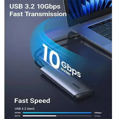 UGREEN CM767 (35267) M.2 NVMe SSD Enclosure-gallery-1