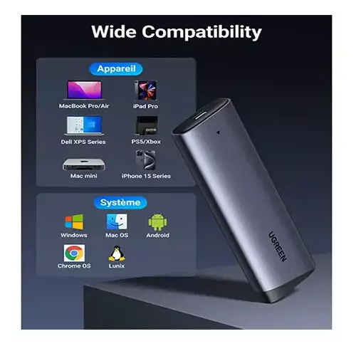 UGREEN CM767 (35267) M.2 NVMe SSD Enclosure-gallery-2