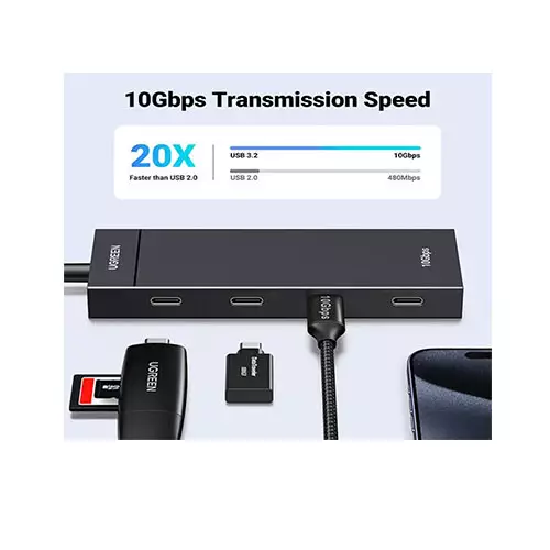 Ugreen CM806 4-Port USB 3.2 Gen 2 Hub -35584-gallery-1