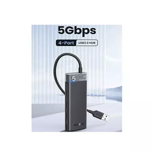 UGREEN CM653 4-Port USB-A 3.0 Hub With USB-C Power Supply-15548-gallery-2