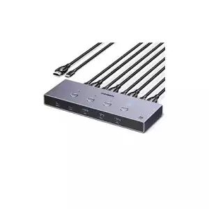 UGREEN AK701 (55397) 4 In 1 Out HDMI KVM Switch