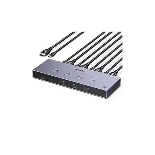 UGREEN AK701 (55397) 4 In 1 Out HDMI KVM Switch