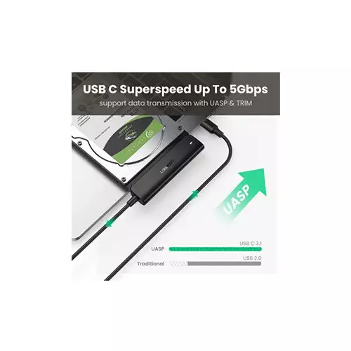 UGREEN CM321(70610) USB-C to 2.5-Inch SATA Converter - 1