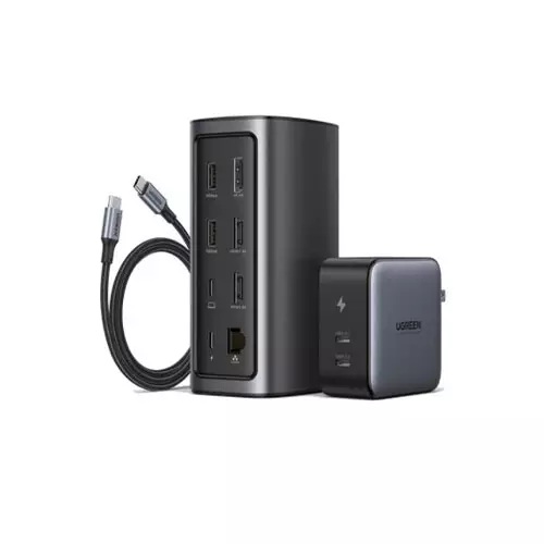 Ugreen CM555 (90325) Revodok Pro 12-in-1 4k HDMI Universal Docking Station - 1