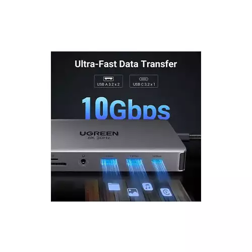 UGREEN Revodok Pro CM681 Multifunction 11-in-1 Docking Station-15965 - 2