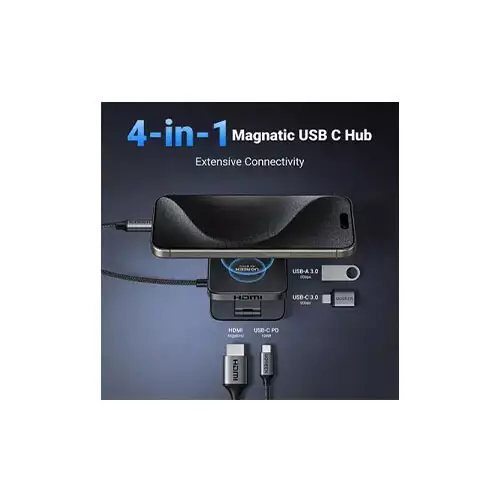 UGREEN CM801 Multifunction 4-in-1 USB-C Hub- (35590)-gallery-2