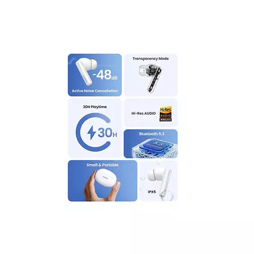 UGREEN WS200 HiTune T6 Hybrid Earbuds- (15158)-gallery-3