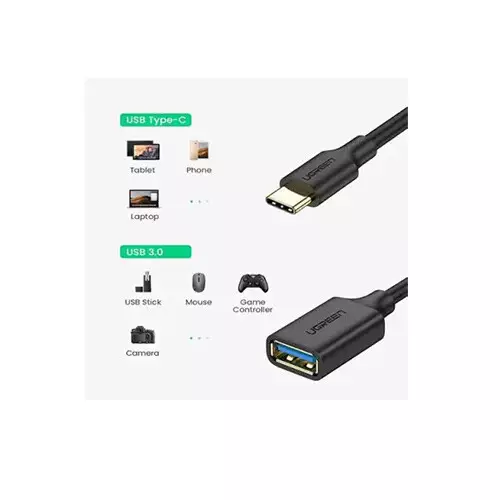 UGREEN US154 (30701) USB C to USB 3.0 OTG Adapter-gallery-1