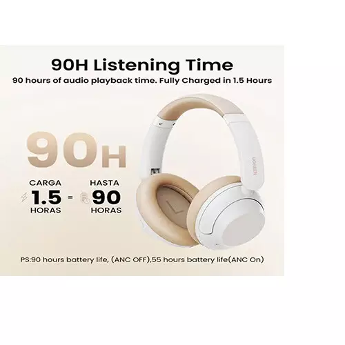 Ugreen HP202 (15809) HiTune Max5 Hybrid ANC Headphones White - 1