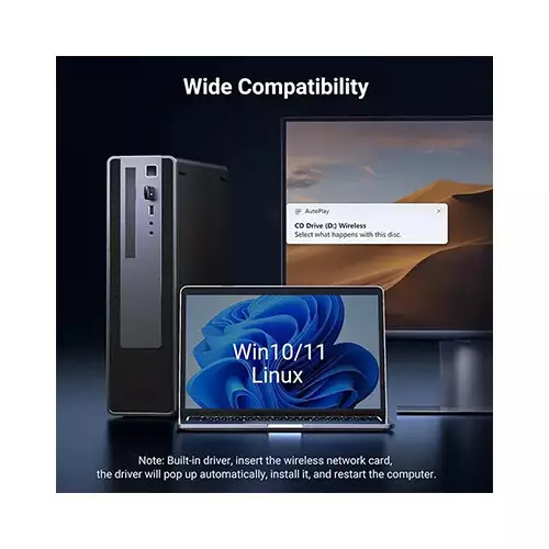 UGREEN CM762 (35264) AX900 USB Dual Band USB Wi-Fi Adapter-gallery-2