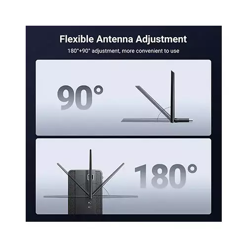 UGREEN CM763 (35265) AX900 USB High-Gain Dual Band Wi-Fi Adapter-gallery-2