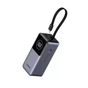 UGREEN PB723 (55365B) 130W Fast Charging Power Bank with Built-in Cable