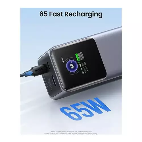 UGREEN PB723 (55365B) 130W Fast Charging Power Bank with Built-in Cable-gallery-1
