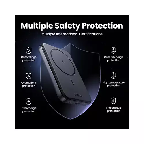 UGREEN PB561 10000mAh 20W Magnetic Wireless Power Bank (25919)-gallery-3