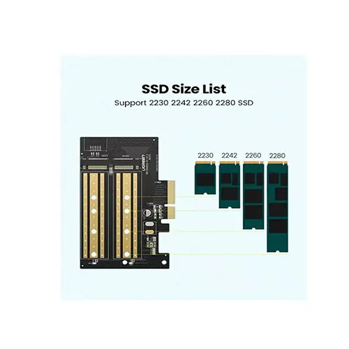 UGREEN CM302 4M.2 PCIe 3.0X4 Express Card-70504-gallery-2