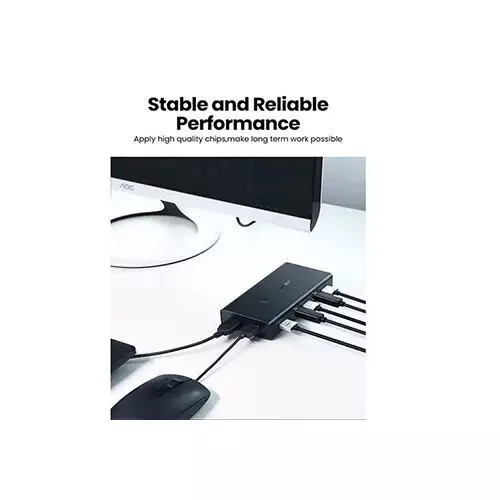 UGREEN CM200 KVM Black Network Switch - 50744-gallery-1