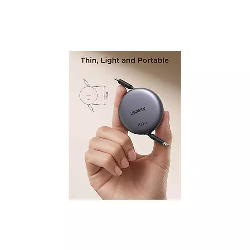 UGREEN 100W Nexode Retractable USB C Cable - 1