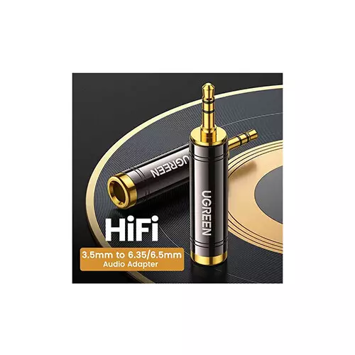 UGREEN AV168 3.5mm to 6.35mm Female Adapter (60711) - 2