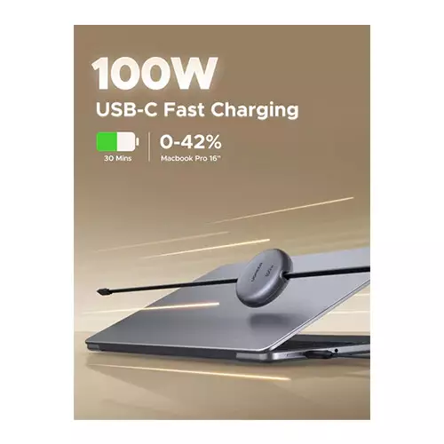 Ugreen Nexode L531 100W PD Fast Charging Retractable Type-C Cable (65904)-gallery-1
