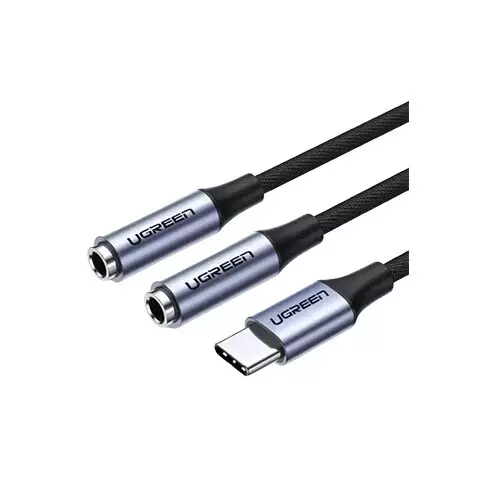 UGREEN AV144 Type-C To Dual 3.5mm Audio Cable - 0