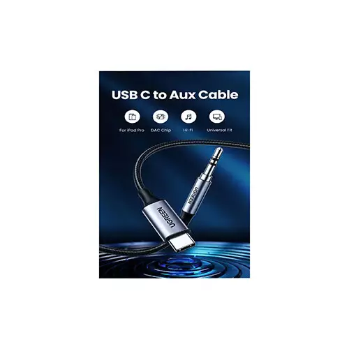 UGREEN CM450 USB-C to 3.5mm Audio Cable (20192) - 1