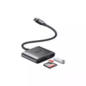 UGREEN CM387 3-in-1 USB-C SD Card Reader- (80798)