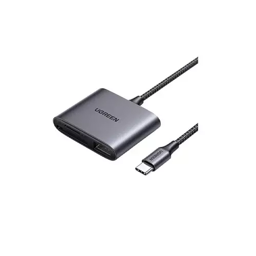 UGREEN CM387 3-in-1 USB-C SD Card Reader- (80798) - 1