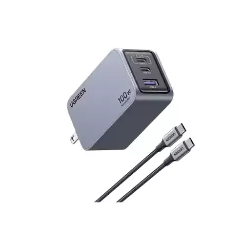 UGREEN X757 Nexode Pro 100W 3-Port GaN Fast Charger -Us(25873)