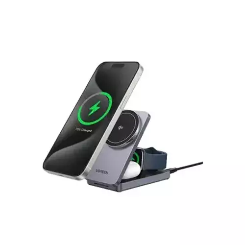 UGREEN W707 3-in-1 25W Magnetic Wireless Charger (45025) - 1