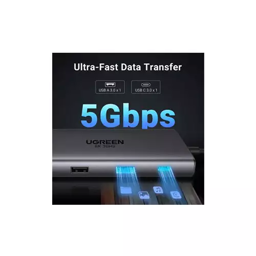 UGREEN Revodok Pro CM639 USB-C Multifunction 10-in-1 Docking Station (15534)-gallery-1