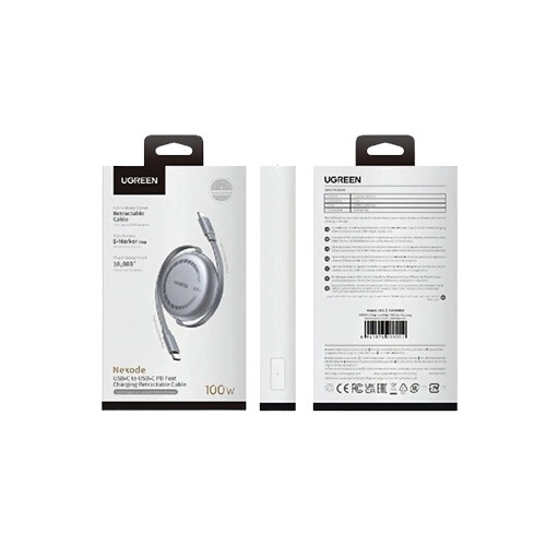 UGREEN L531 USB C  PD  Retractable 1M Fast Charging Cable - 3
