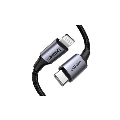 UGREEN US304 1.5m Black USB Type C to Lightning MM Cable