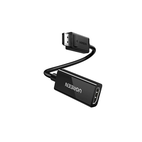 UGREEN MM137 HDMI Female To DisplayPort Male Converter Black
