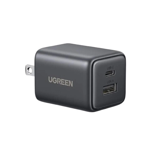 UGREEN 55533 20W Dual Port GaN Fast Charger (Black)