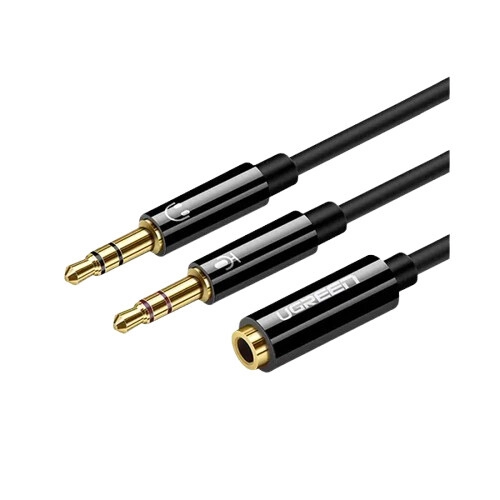 UGREEN AV140 3.5mm to 2 Audio Cable (Black)