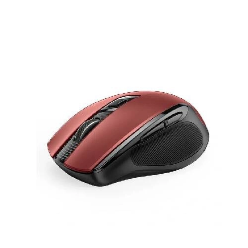UGREEN MU006 (25752) Ergonomic Wireless Mouse - Red - 1