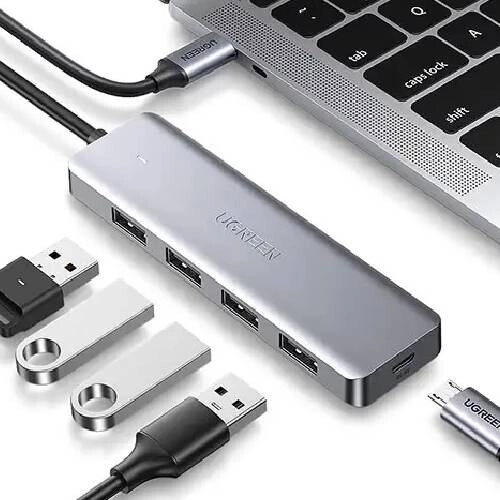 UGREEN CM219 (70336) 4 Port USB Type-C HUB - 1
